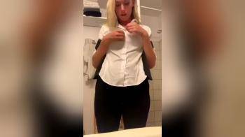 video of blondie cutie strips naked