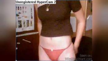 video of webcam girl stripping