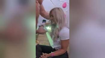 video of Bride To Be Sucking