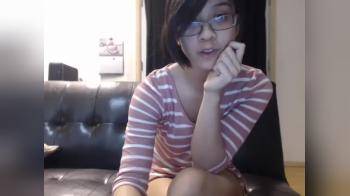 video of Asian in glasses loves using rabbit for guys