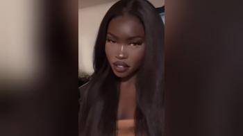 video of Baddie Dark Lovely Face