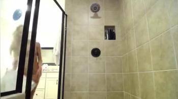 video of She showers for her guy