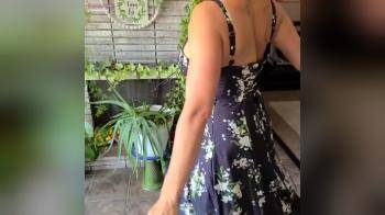 video of Big tits in sundress