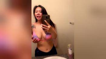 video of Asian with nice boobs