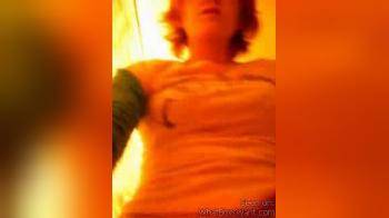 video of redhead webcam  girl fingers