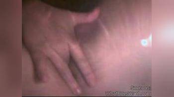 video of girl fingers herself