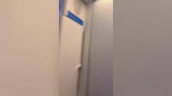 video of fun in the airplane stall