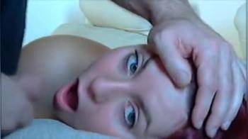 video of redhead emo teen facial