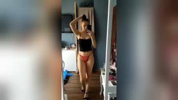 video of Polish girl in sexy lingerie