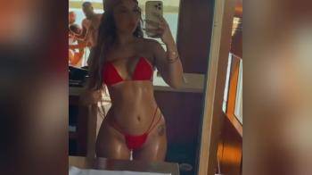 video of Baddie Is hot thick in Bikini