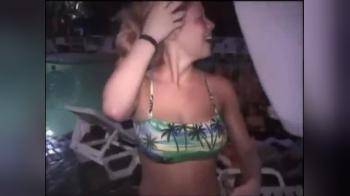 video of tits and ass by the pool