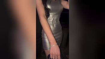 video of asian in tight grey dress