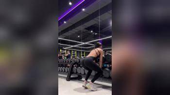 video of nice ass at gym