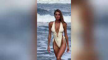 video of hot body onepiece bathers