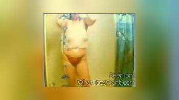 video of NN in shower
