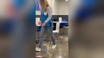 video of Lady from work sexy ass