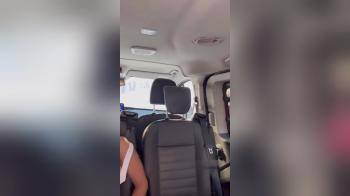 video of Sexy Backseat MILF Flasher