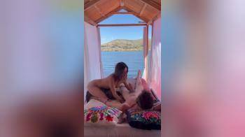 video of Handjob on the house boat