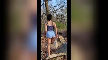 video of Teen ass in forest