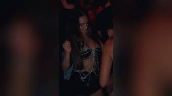 video of hot latina at club