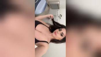 video of Big tits black bra