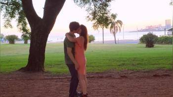 video of Romantic And Passionate Meeting In The Park