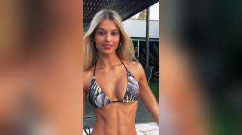 video of happy latina hot body