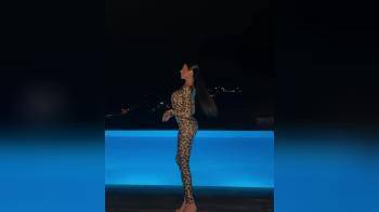 video of body in leopard suit