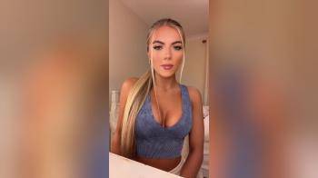 video of big tits nice face