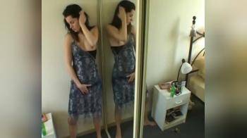 video of Feeling horny in front of the mirror