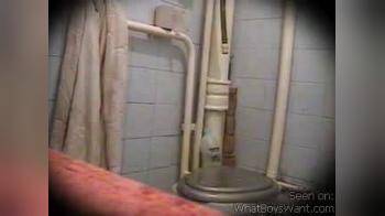 video of bathroom spycam