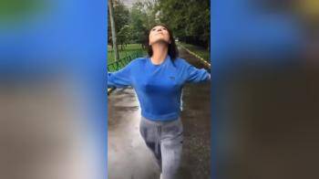 video of Please don t feed the ducks..but flashing tits is A-Ok