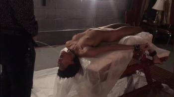 video of Ebony slave whore receives humiliating piss punishment