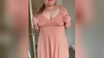 video of Chubby Girl with Saggy Tits