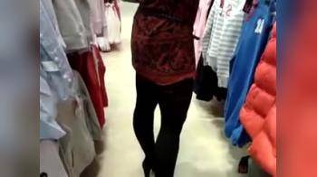 video of Flashing in the store