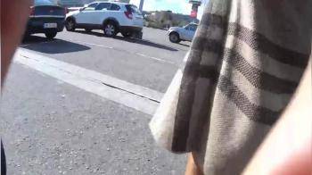 video of Flashing in the parking lot