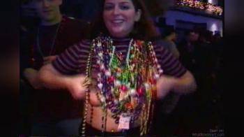 video of New Years - Mardi Gras Style