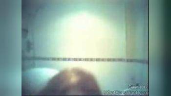 video of spy on big titty bath