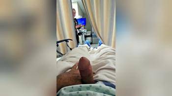 video of Hospital staff shocked by patient