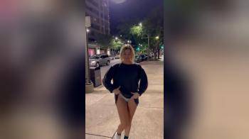 video of Perfect tits in public