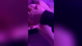 video of Guy fingers horny skinny chick