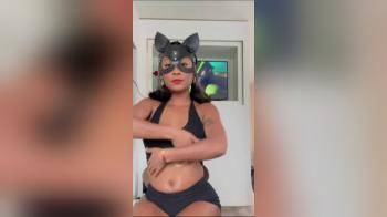 video of hot ebony cat woman