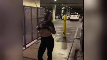 video of she loves showing off in public