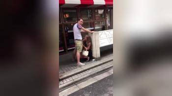 video of public bj during pub crawl