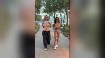 video of college campus titty flash