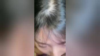 video of Asian babe deepthroat