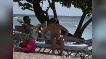 video of Carib. beach girls