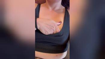 video of Big, dark, perky, nipples