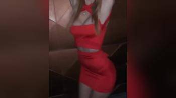 video of red works nice on her