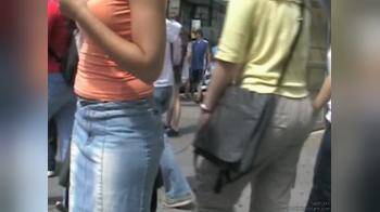video of candid skirt 2